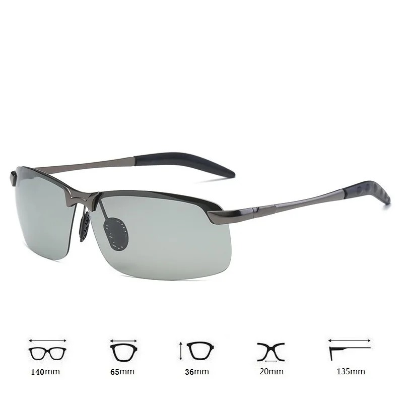 Fishing Sunglasses Polarized - Men Photochromic Polarized Sunglasses Men Glasses