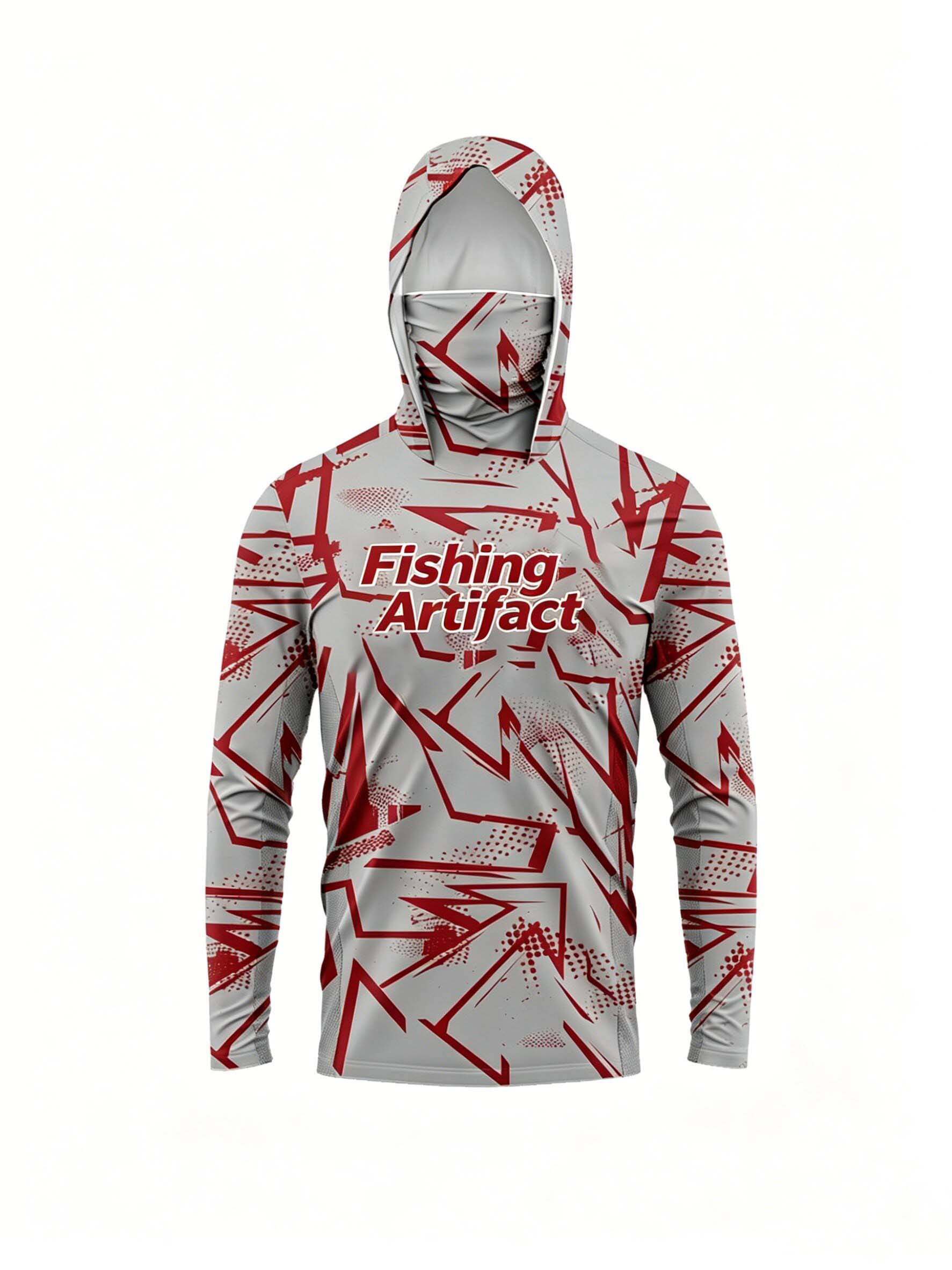 Men Summer 3D‑Printed Fishing  - Fishing Mask Sun Protection 评论和价格