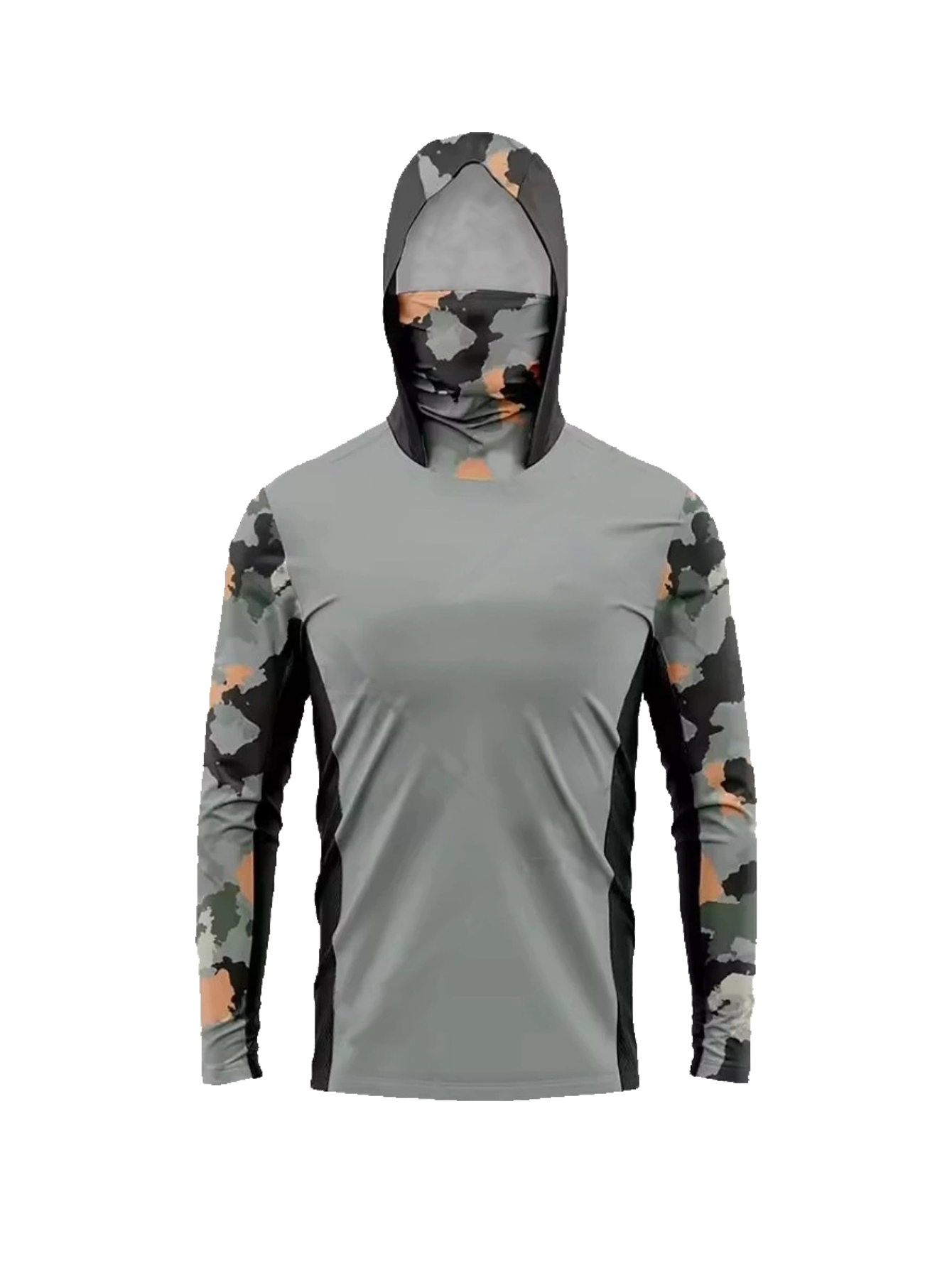 Reef Ocean Camo Men Fishing Ho - Fishing Hoodie 评论和价格