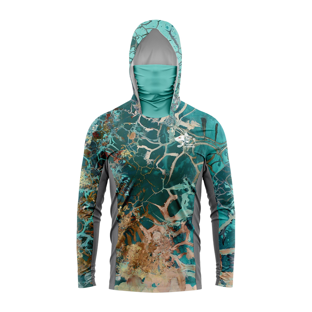 Mens Outdoor Long Sleeve Fishi - Fishing Hoodie 评论和价格