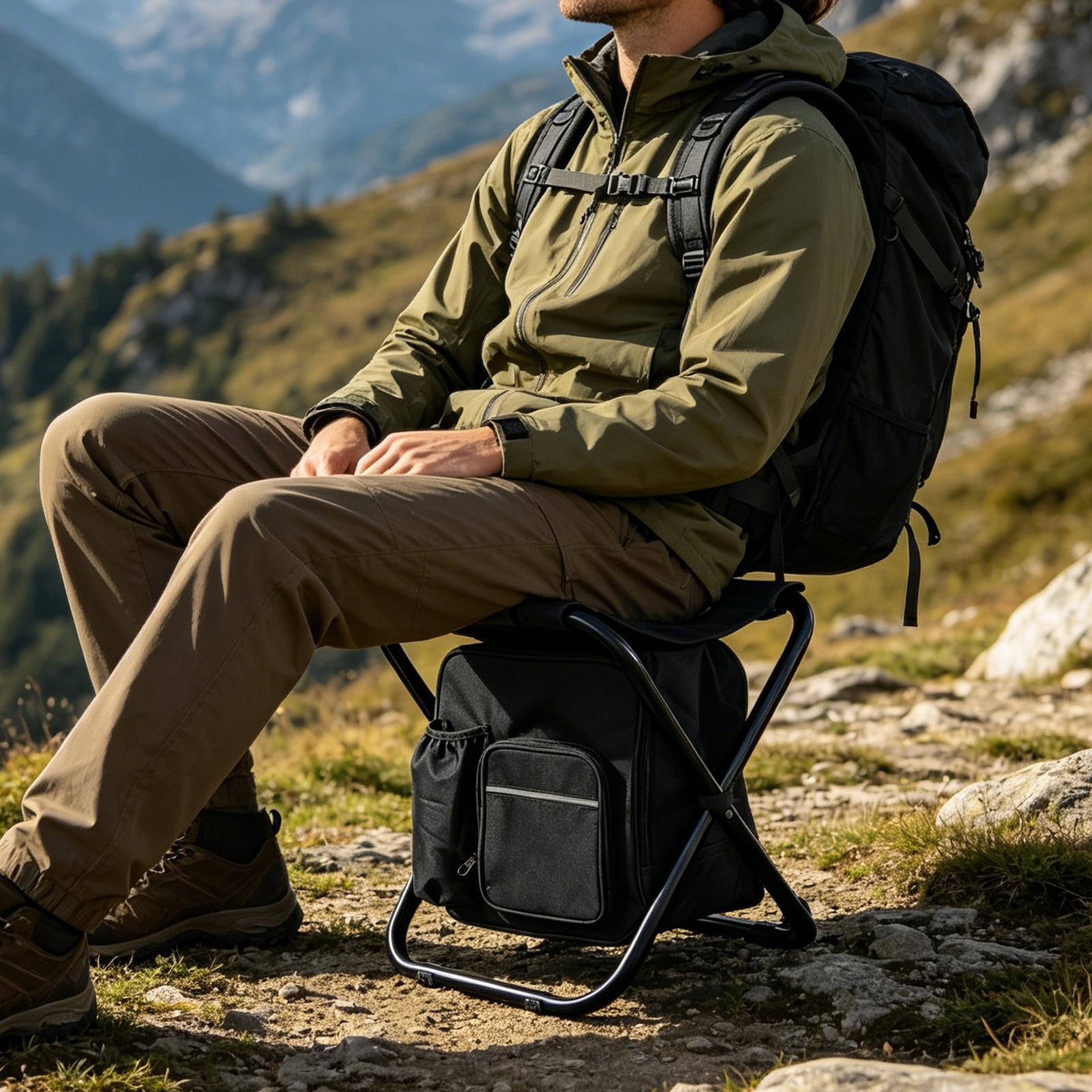 Foldable Backpack Stool For Ad - Fishing Backpack 评论和价格