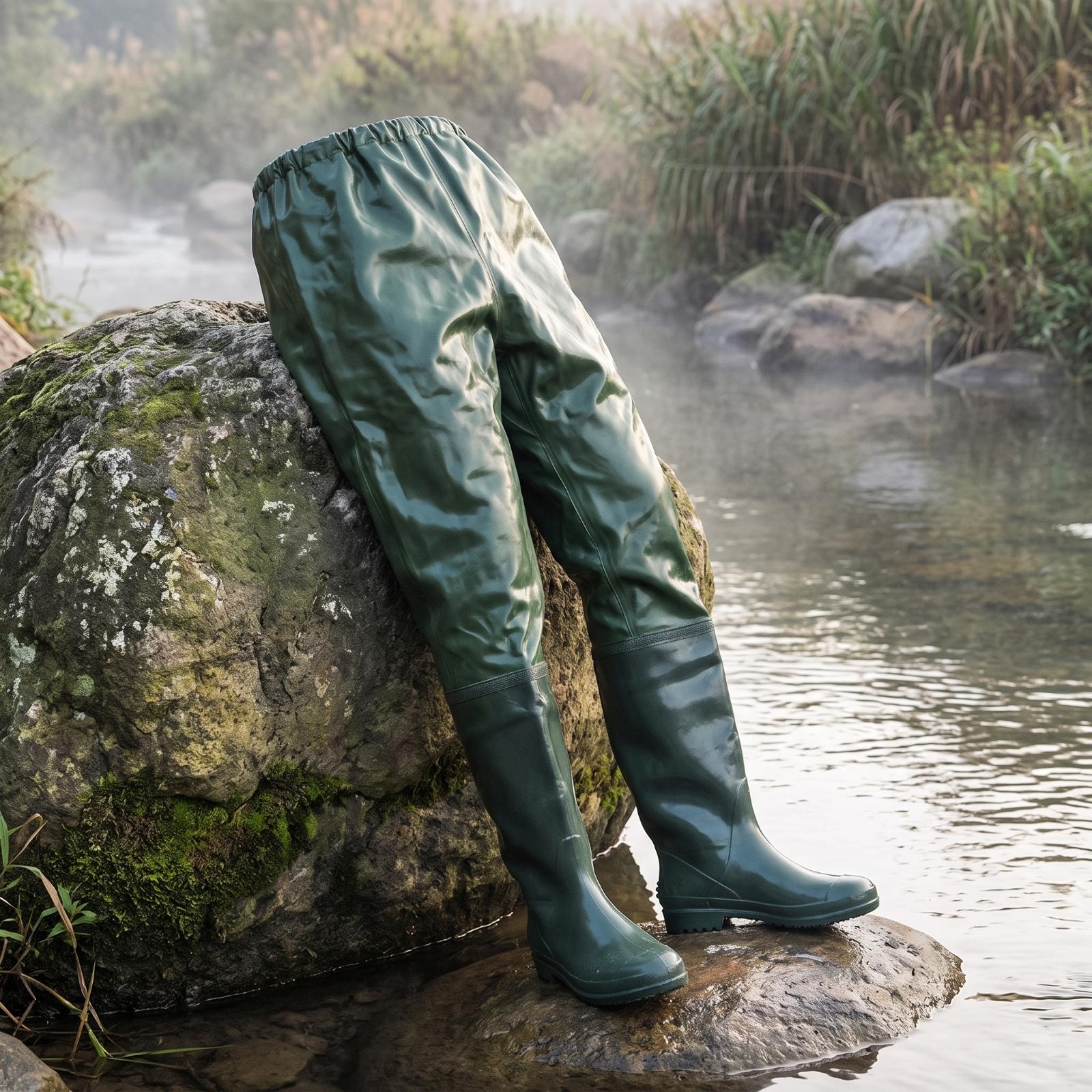 Waders with Boots Durable Fish - Fishing Boots 评论和价格